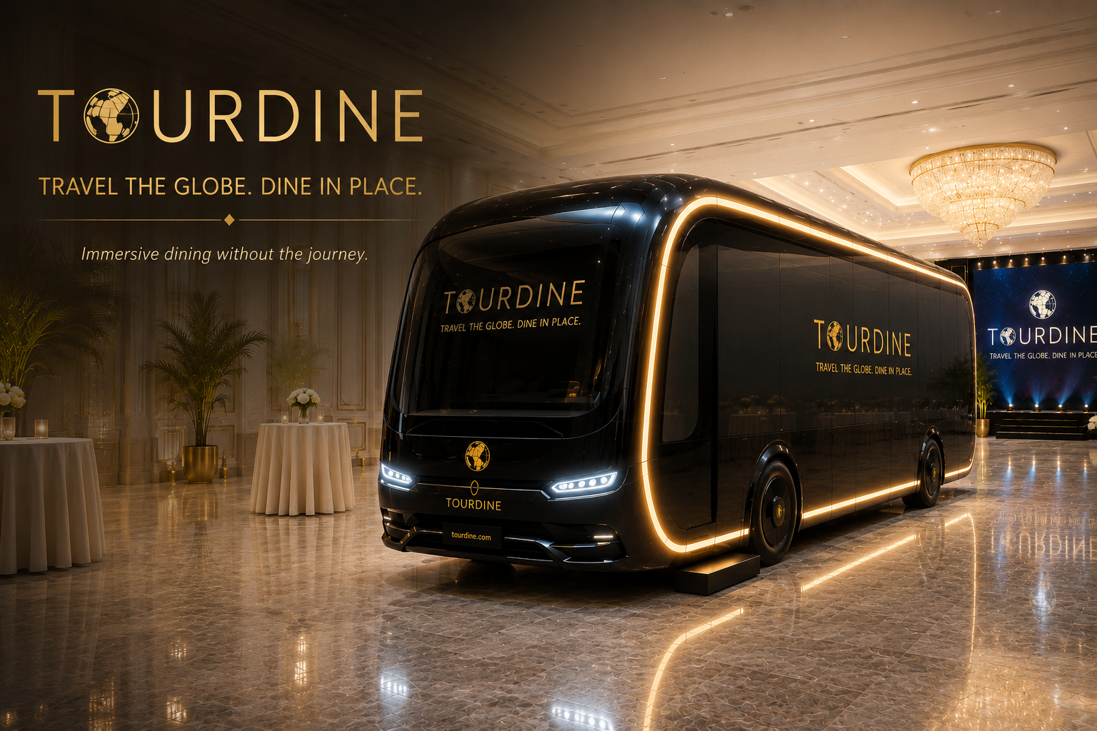TourDine immersive dining experience